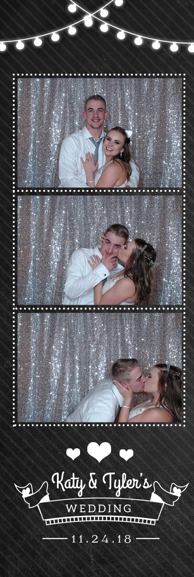 Katy and Tyler's wedding  | View more photos from the event at gallery.photoboothbillings.com/u/PhotoBoothBillings/Katy-and-Tylers-wedding